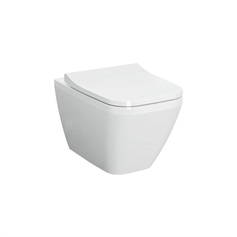 VitrA Integra Square Wall Mounted Toilet 54cm - White #351904