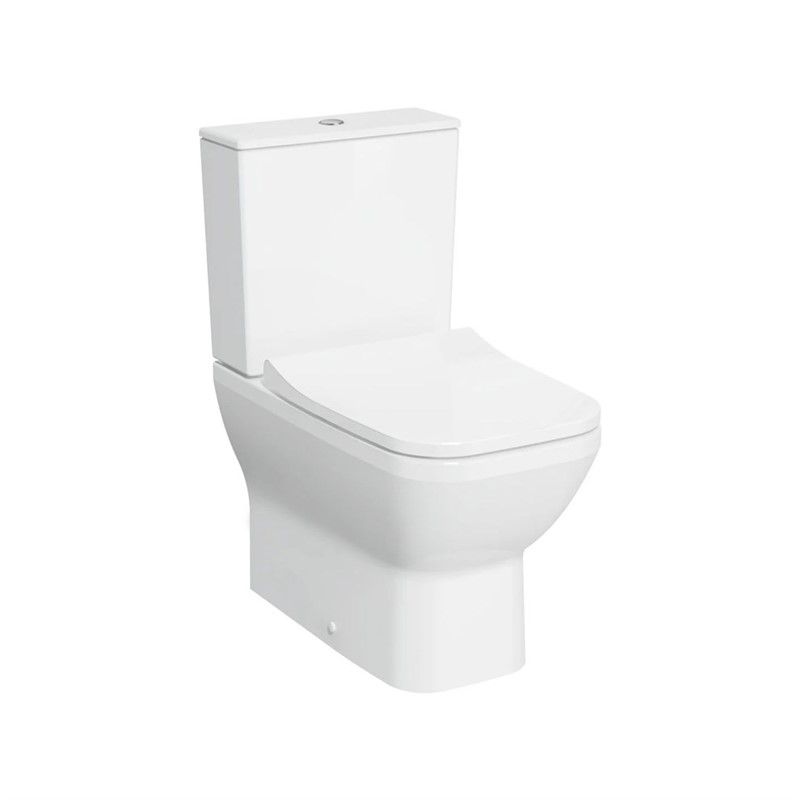 VitrA Integra Square Toilet Bowl Set with Cistern 62cm - White #351900