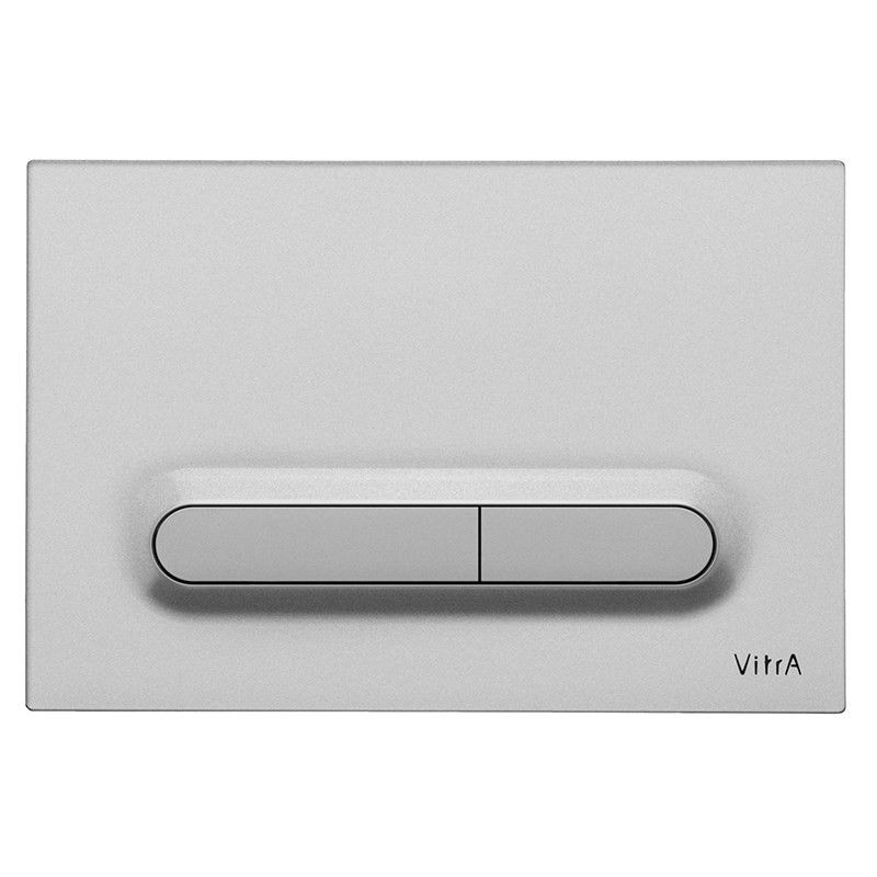 VitrA Loop T Mekanik  Control Panel - Matt Chrome #336094