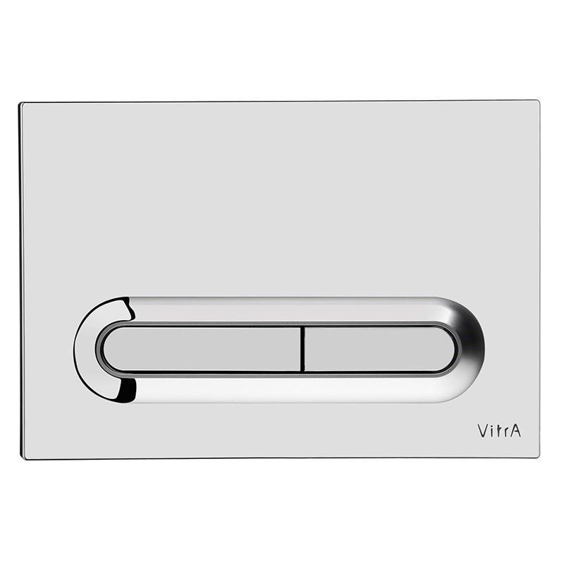 VitrA Loop T Control Panel - Chrome #336093
