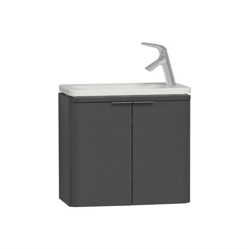 VitrA Nest Trendy Cabinet with sink 60 cm - Anthracite #338998