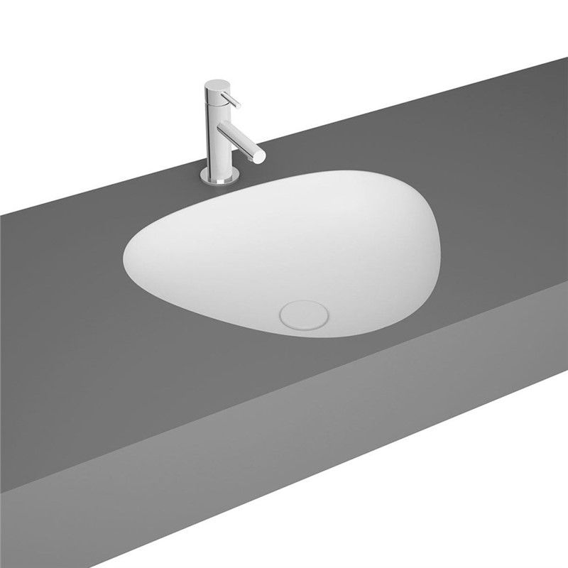 VitrA Plural Undermount Sink 47cm - Matt White #341143