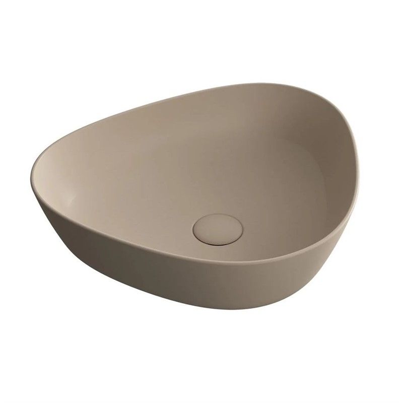 VitrA Plural Bowl Washbasin 47cm - Matte Beige #351604
