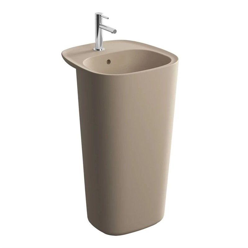 VitrA Plural Countertop Washbasin 50cm - Matte Beige #351612