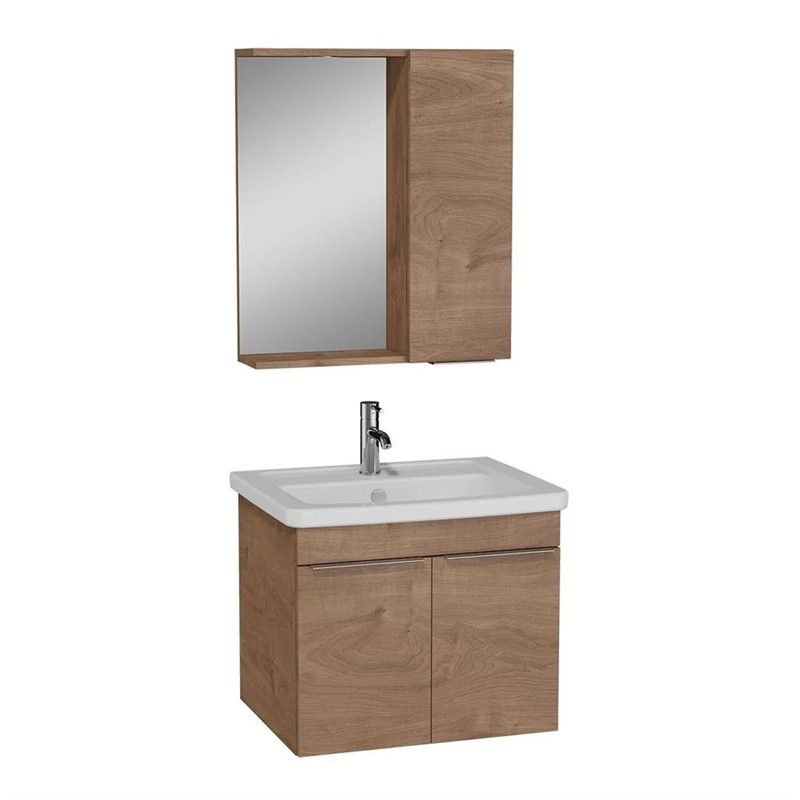 Vitra Quadrum Bathroom Set 65 cm - Golden Oak #355254
