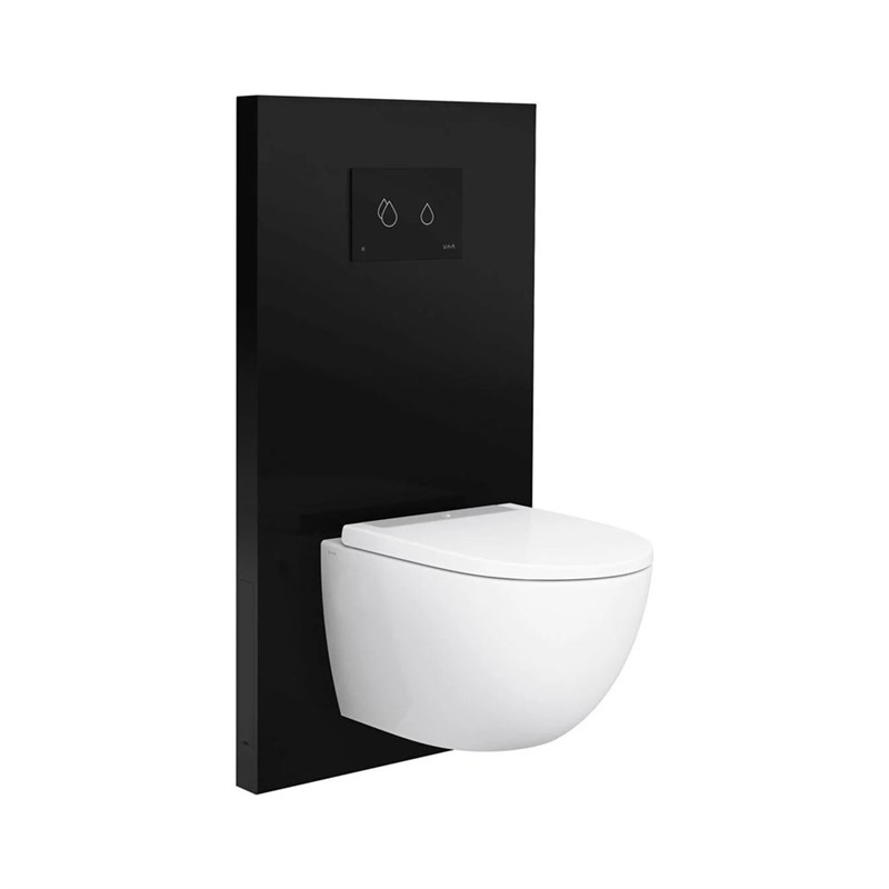 VitrA RenoForm Πλατφόρμα μπροστινού τοίχου για κρεμαστές λεκάνες τουαλέτας 6cm 3-6l - #351996