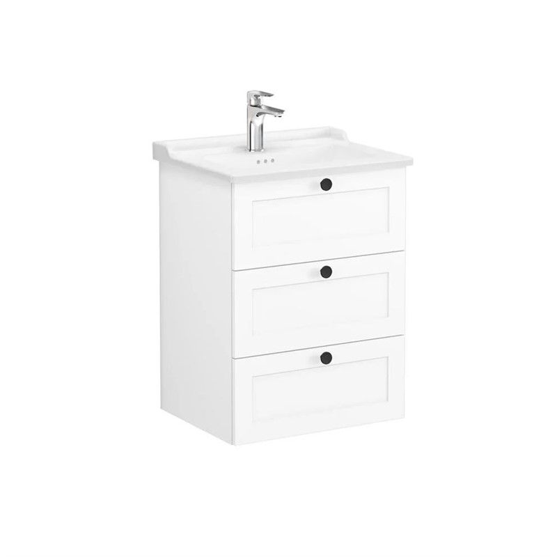VitrA Root Classic Base cabinet with sink 60 cm - Matt white #354023