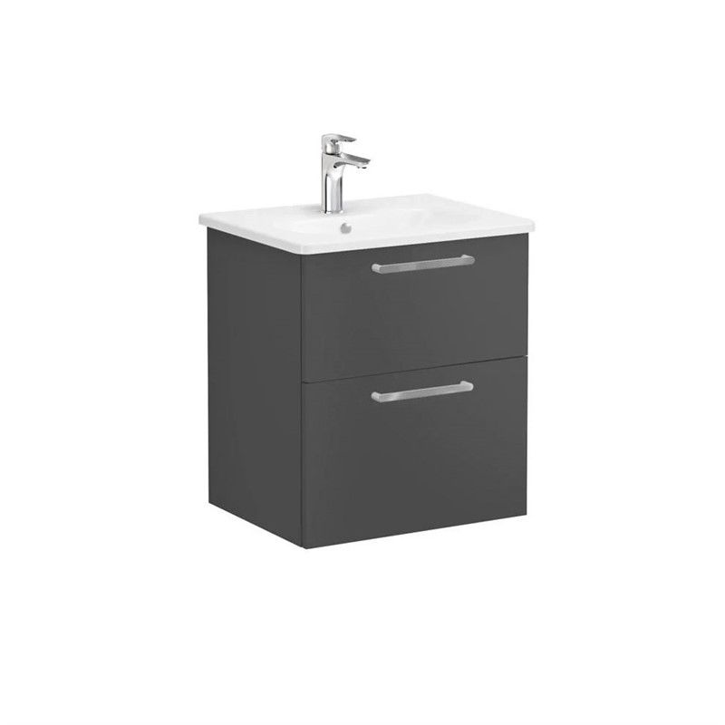 Vitra Root Cabinet with sink 60 cm - Matt gray #354900