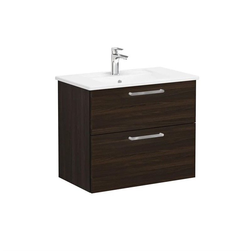 Vitra Root Base cabinet with sink 80 cm - Color Walnut #354923