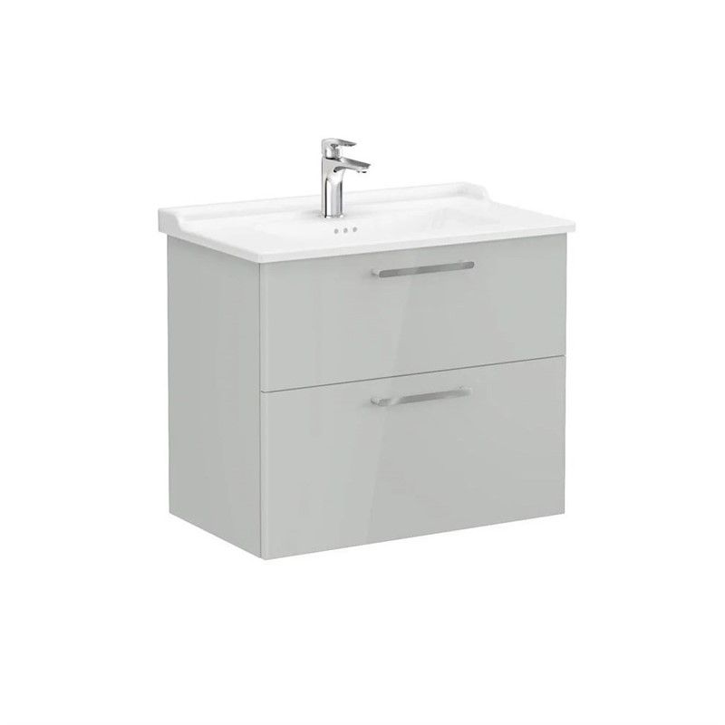 Vitra Root Base cabinet with sink 80 cm - Gray #354936