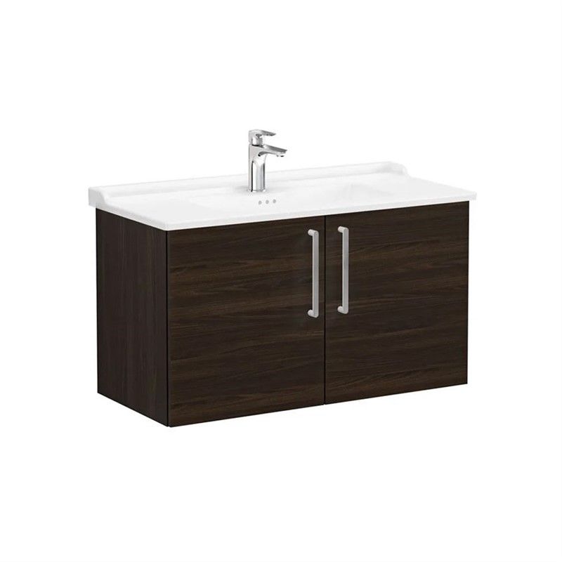 Vitra Root Cabinet with sink 100 cm - Color Walnut #354763