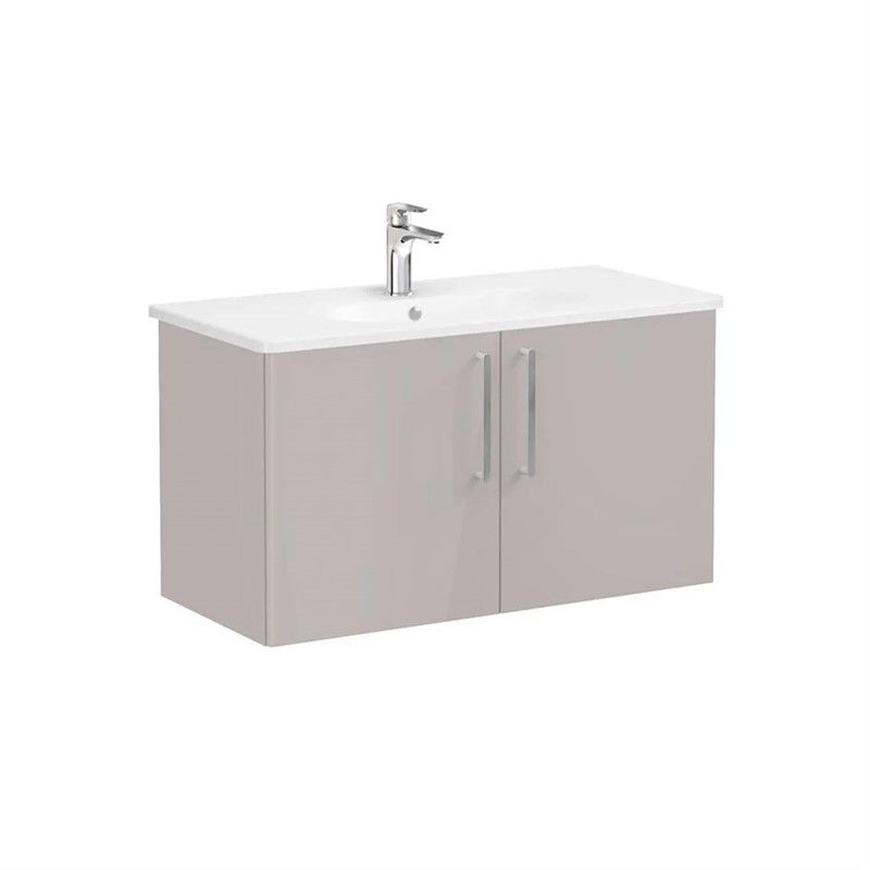 Vitra Root Cabinet with sink 100 cm - Beige #354748