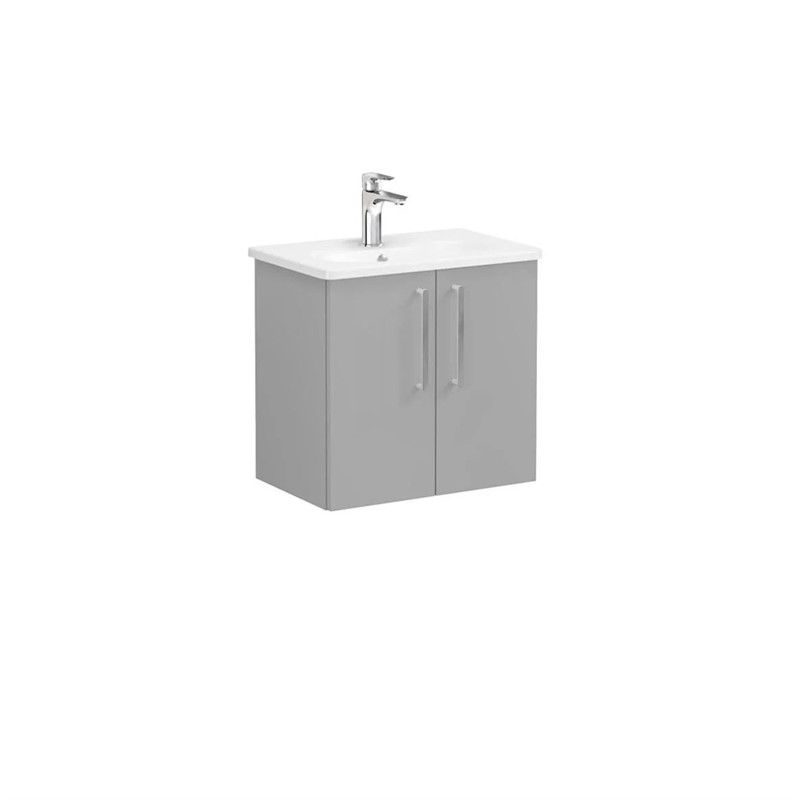 Vitra Root Cabinet with sink 60 cm - Matt gray #354609