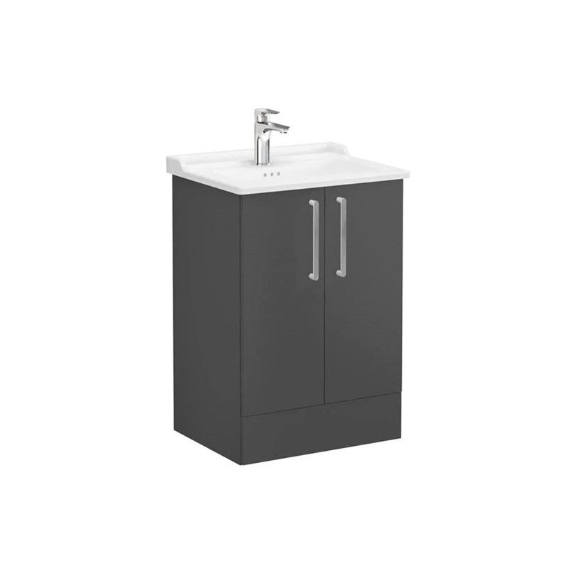 Vitra Root Cabinet with sink 60 cm - Matte Gray #354790