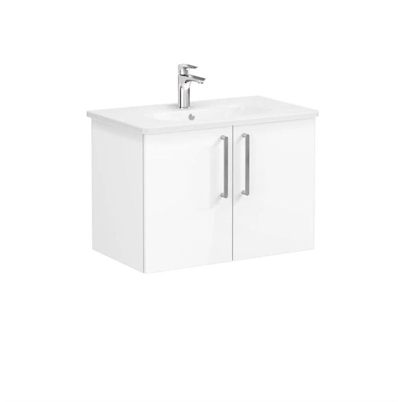 Vitra Root Base cabinet with sink 80 cm - White #354715