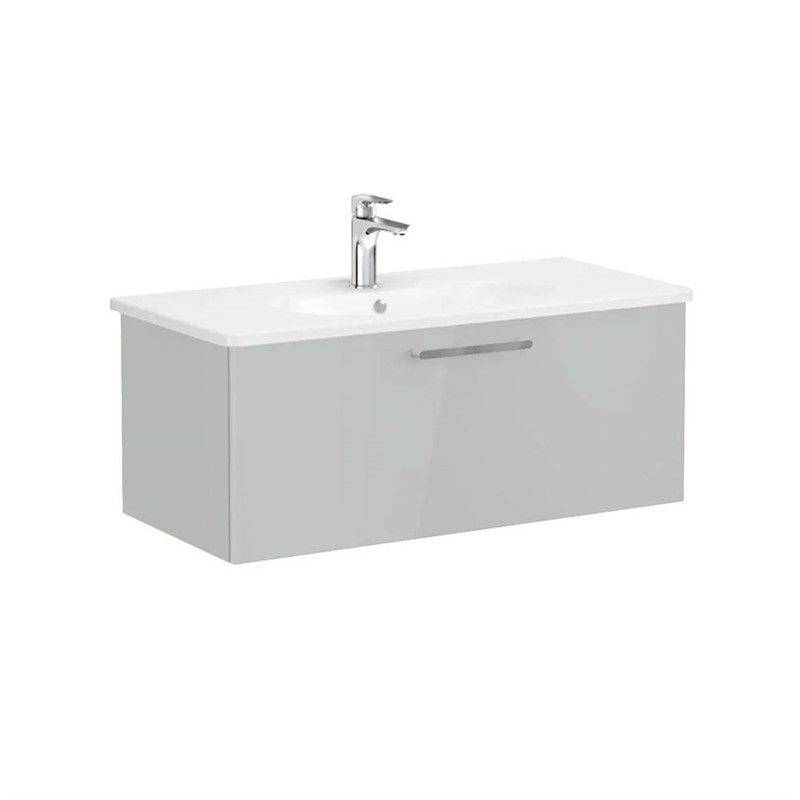 Vitra Root Base cabinet with sink 100 cm - Gray #354866