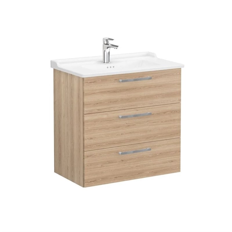 Euromart - Vitra Root Base cabinet with sink and three drawers 80cm ...