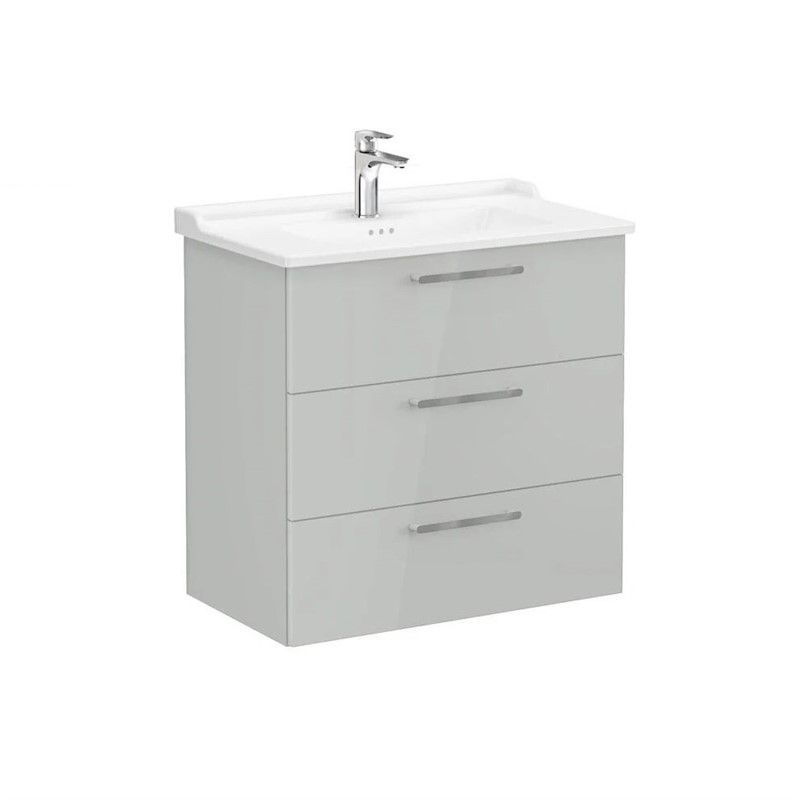 Vitra Root Cabinet with sink 80 cm - Gray #355026