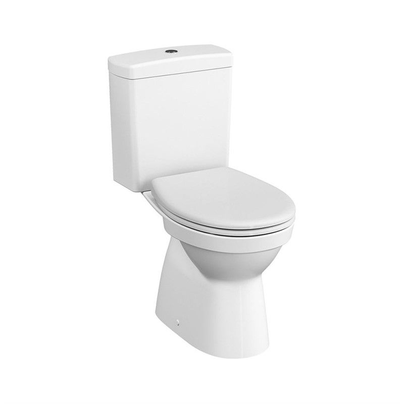 VitrA S10 Toilet bowl set with cistern 65 cm - White #341236