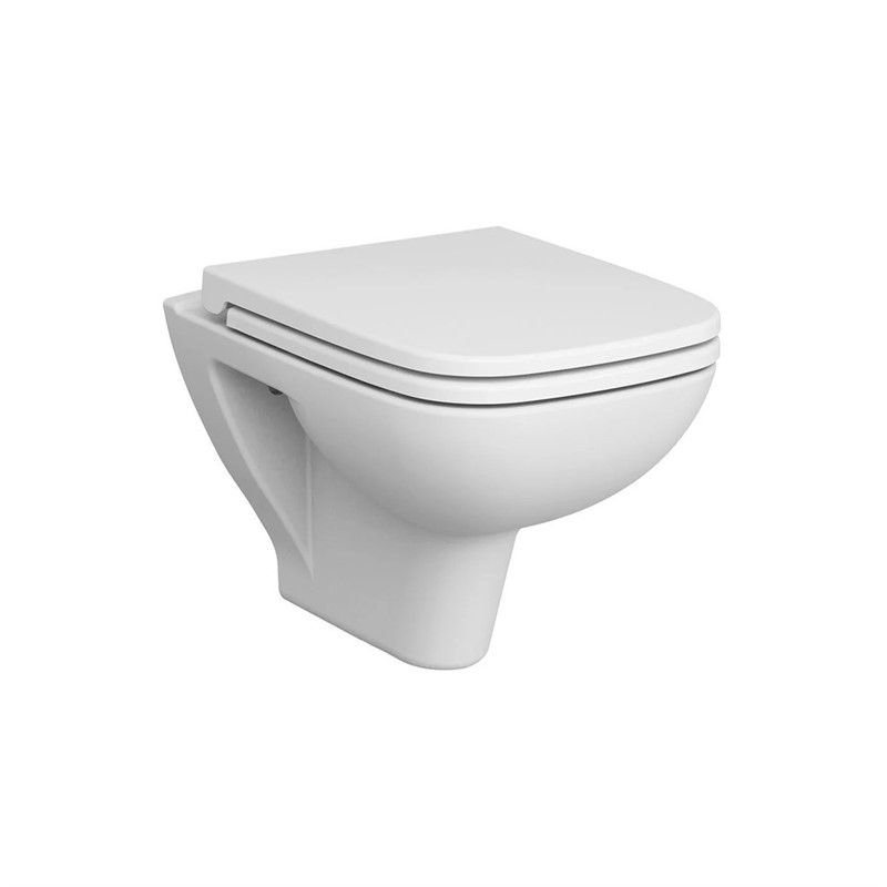 VitrA S20 Smoothflush Wall Mounted Toilet 52cm - White #351947