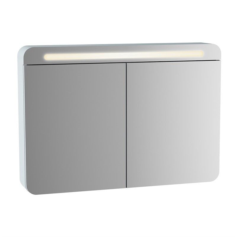 VitrA Sento Cabinet LED Specchio 100cm - Bianco #339102