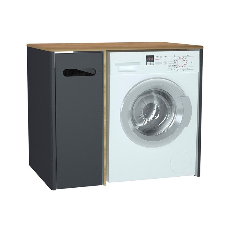 VitrA Sento Washing machine cabinet 105 cm - Anthracite #339121