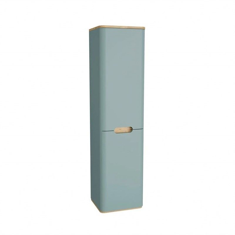 VitrA Sento Bathroom cabinet with laundry basket 40 cm - Matte green #345224