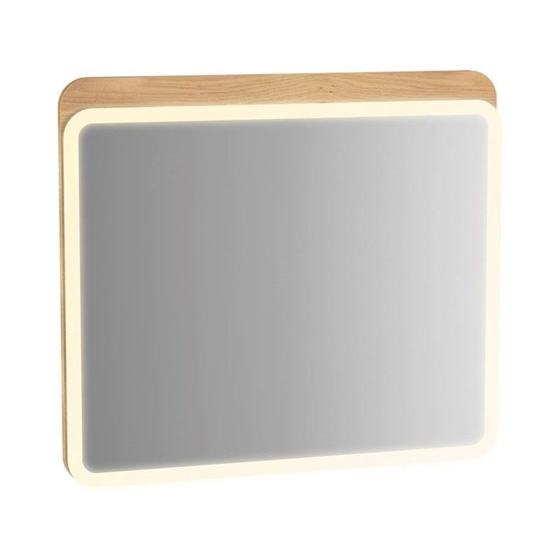 VitrA Sento Illuminated Mirror 50cm - Light Oak #353528