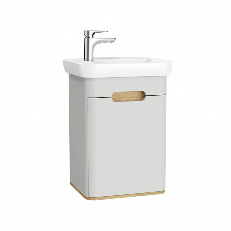 View of Euromart - VitrA Sento Bathroom Base Cabinet 50cm - Light Gray Matt #345164