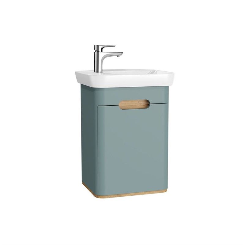 VitrA Sento Bathroom Cabinet 50cm - Matte Green #353443