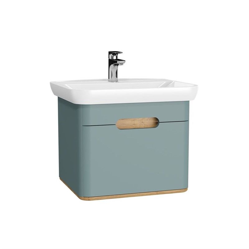 VitrA Sento Sink cabinet 65cm - Green matt #353463