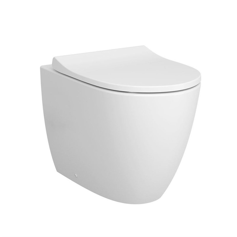 Euromart VitrA Sento Rimex Beyaz Kanalsız Duvara Tam Dayalı Yerden