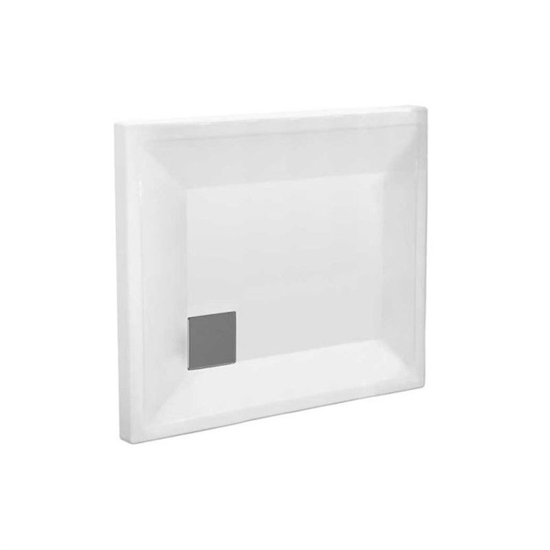 VitrA T Rectangular monoflat shower tray 100x80cm-White #341436