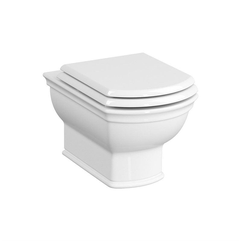 VitrA Valarte Rim-ex Toilet Seat - White #338776