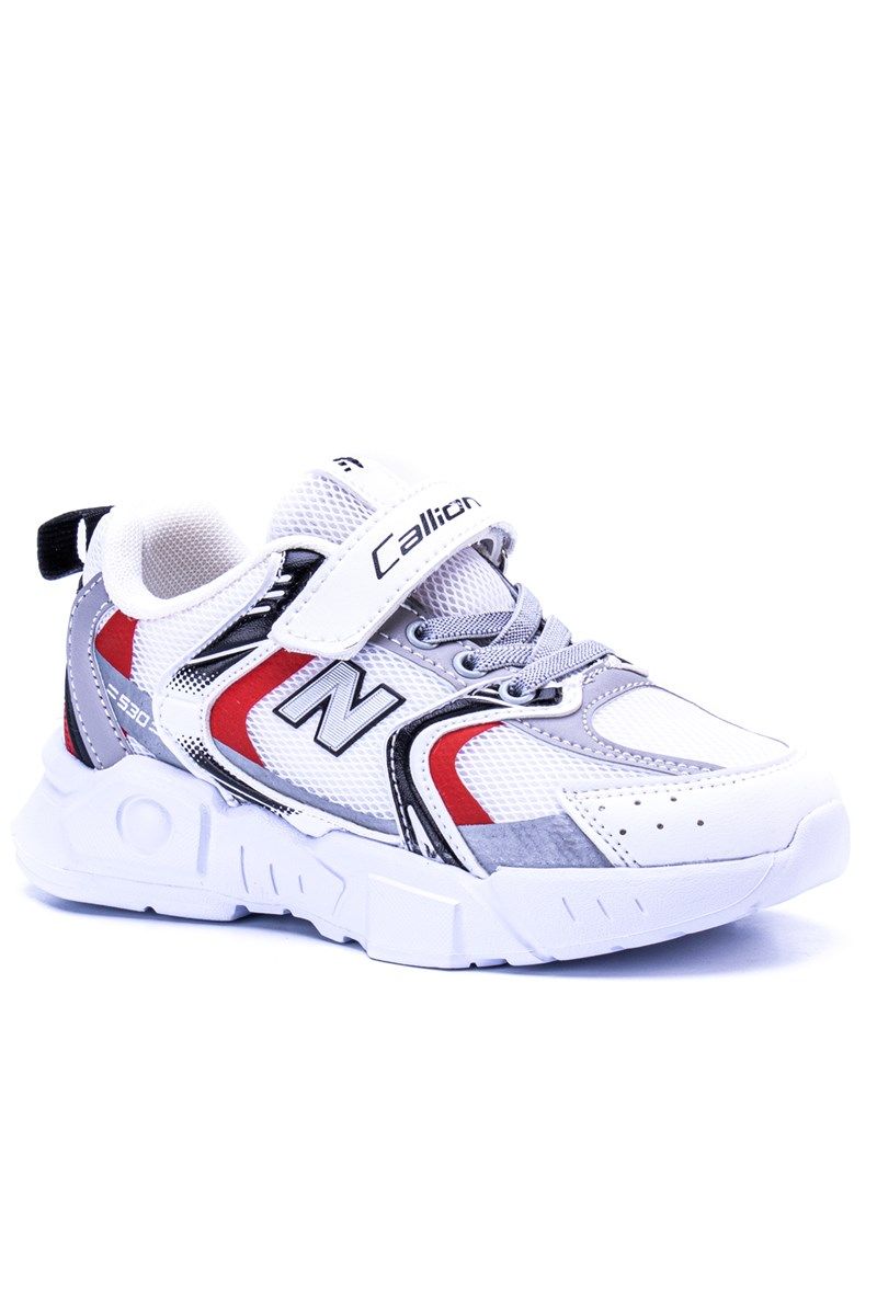 Детски спортни обувки MX002 - Бели #394218