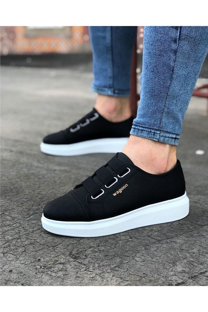 Men's casual shoes WG026 - Black # 317168