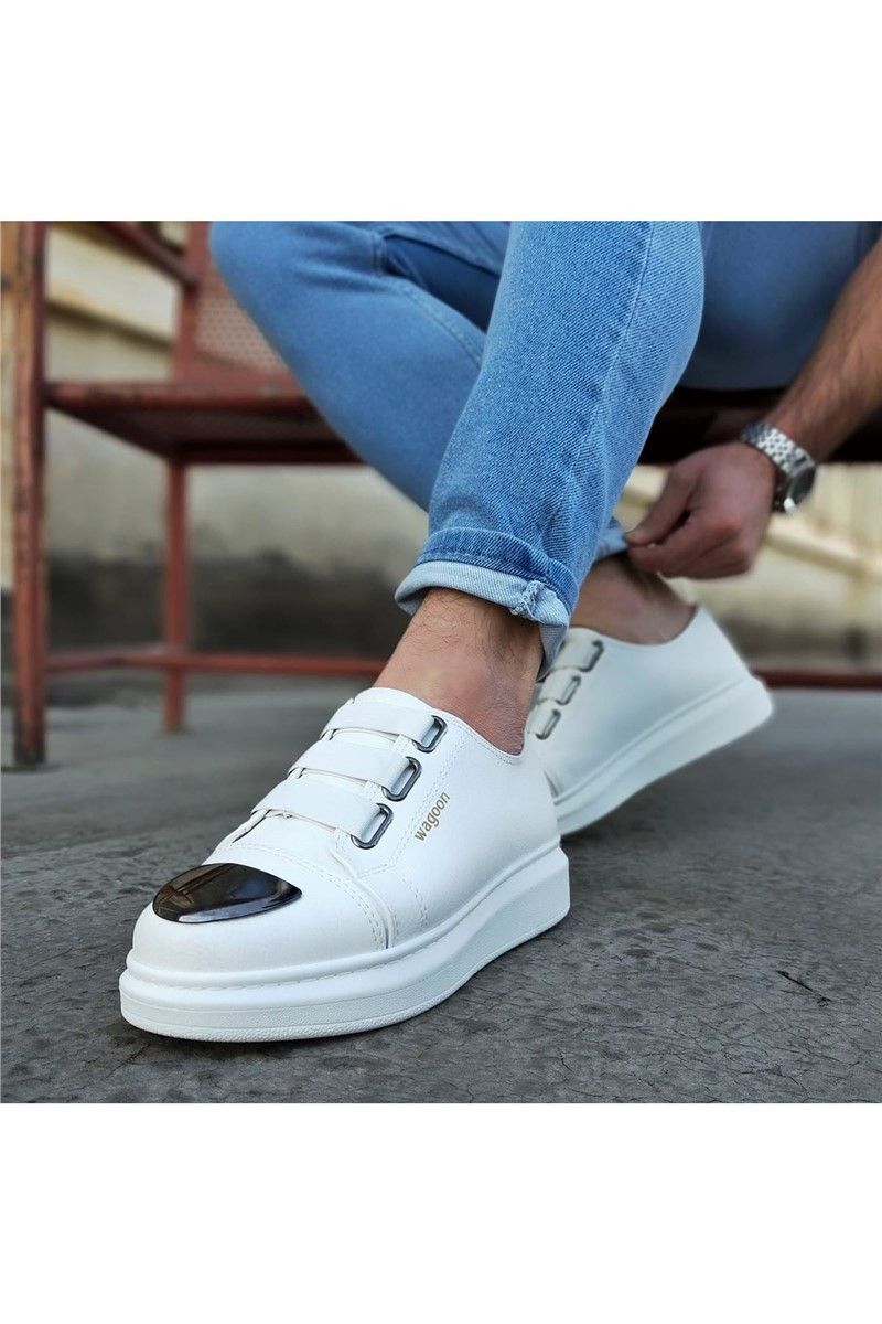 Men's casual shoes WG026D - White # 317131 