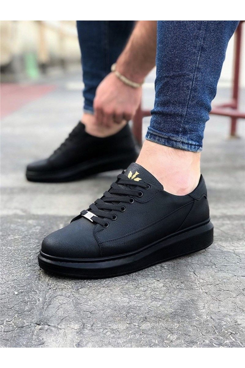 Men's casual shoes WG028 - Black # 317177 