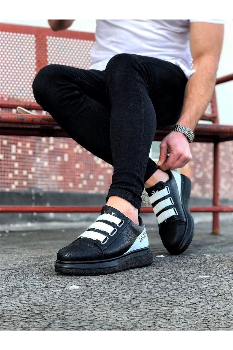 Men's Casual Shoes WG029 - Black #358467
