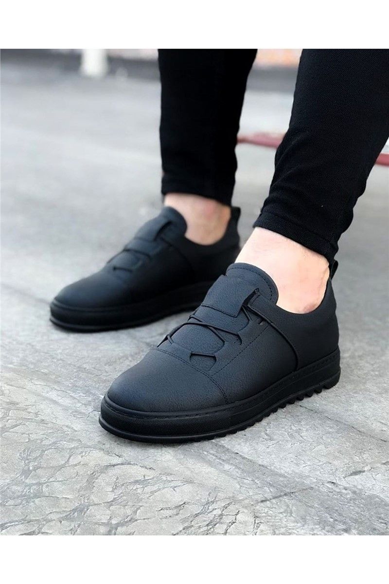 Men's casual shoes WG036 - Black # 317161