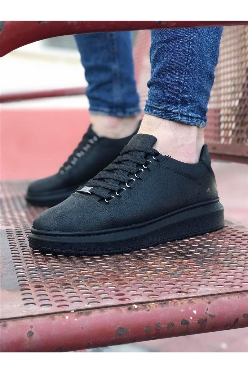 Men's casual shoes WG08 - Black # 317142