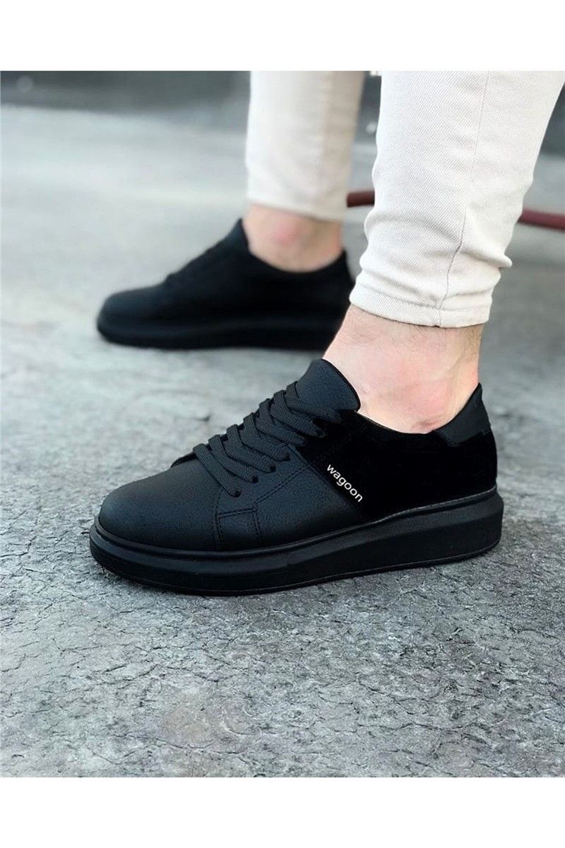 Men's casual shoes WG151- Black # 316992