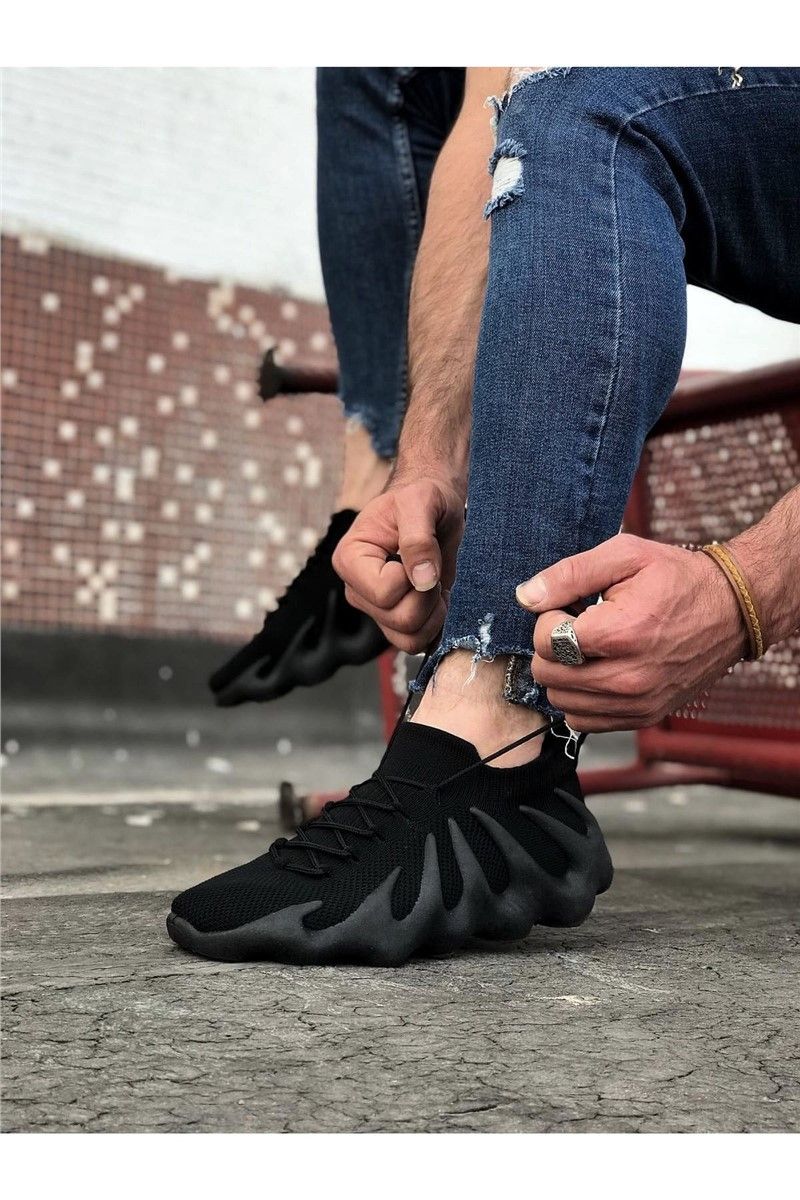 Мъжки ежедневни обувки WG300 - Черни #331162