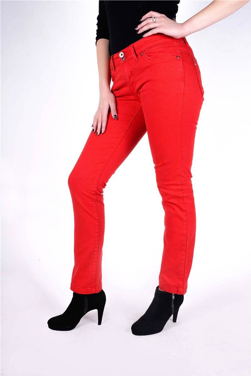 Diesel Women's Jeans - Red #J8111FT