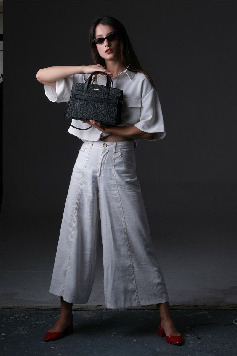 Women's Handbag - Black, Grey #2021083245