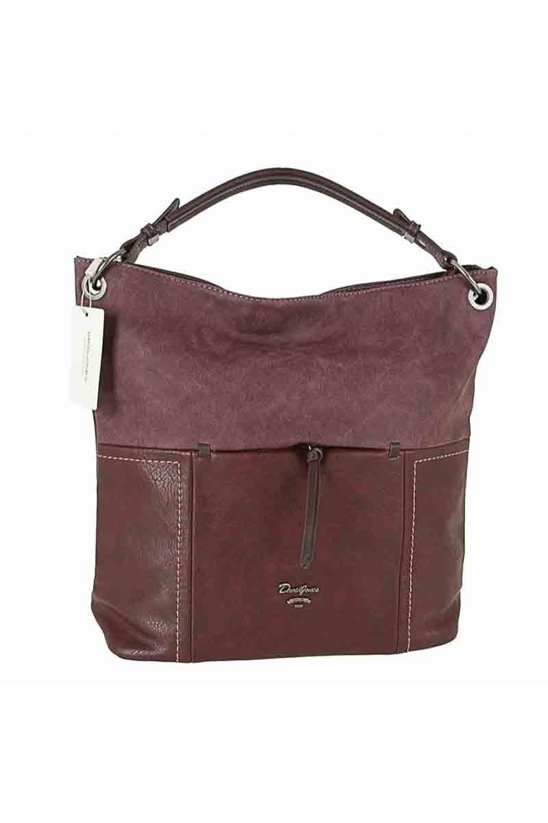 David Jones Women's Handbag - Dark Burgundy #222000038
