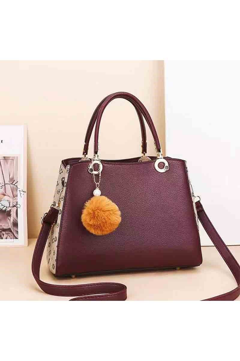 Women's Handbag - Dark Purple #22170003586