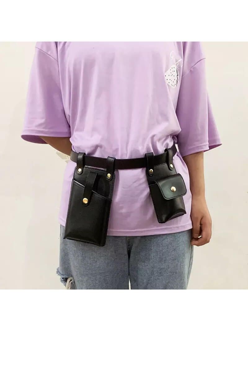 Women's belt bag - Black #005
