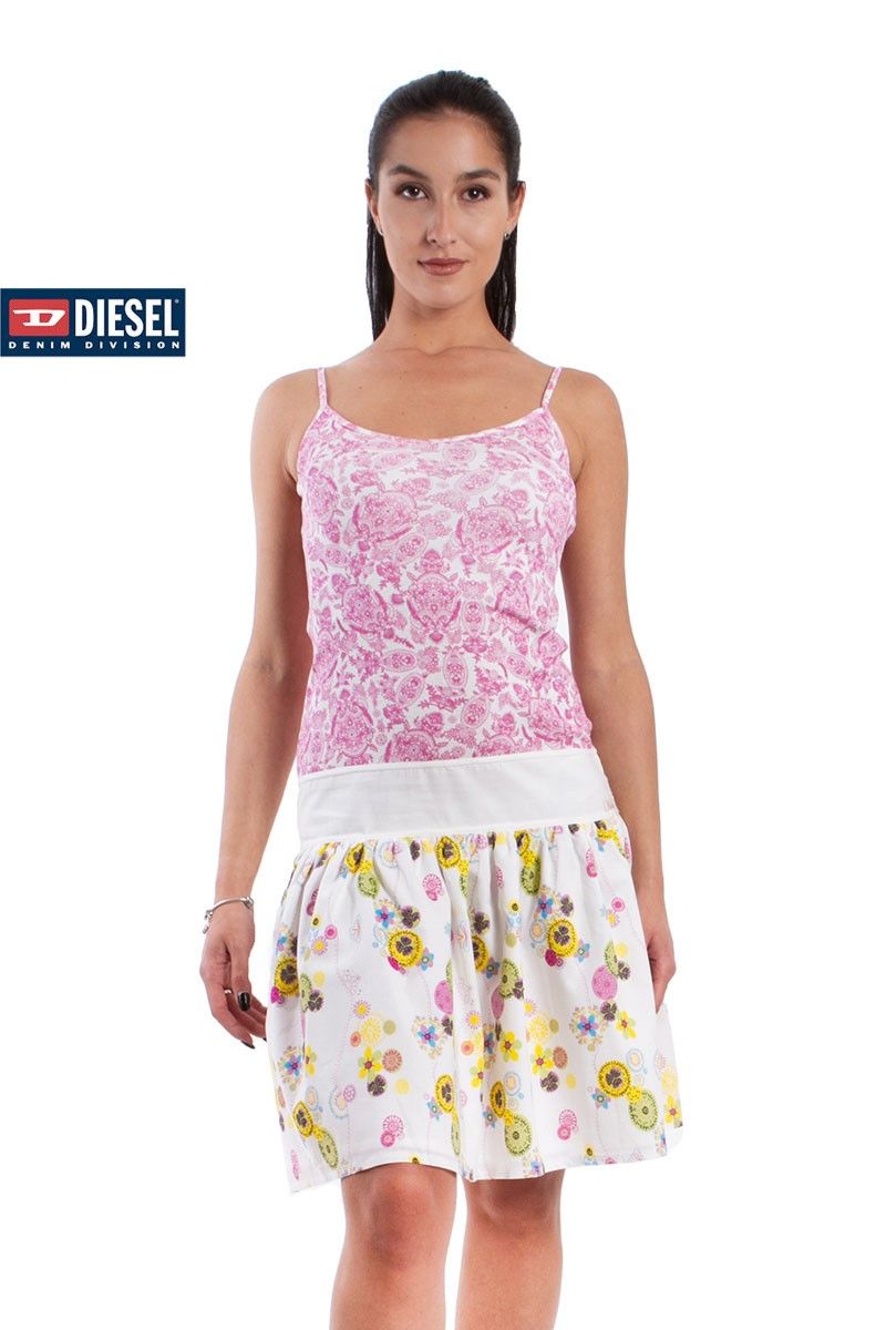 Diesel Two Floral Pattern Cami Dress