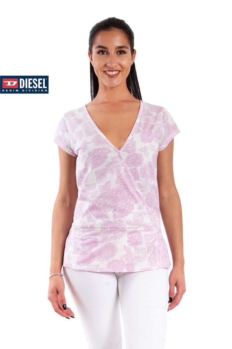 Diesel Women's T-Shirt - Pink #202577